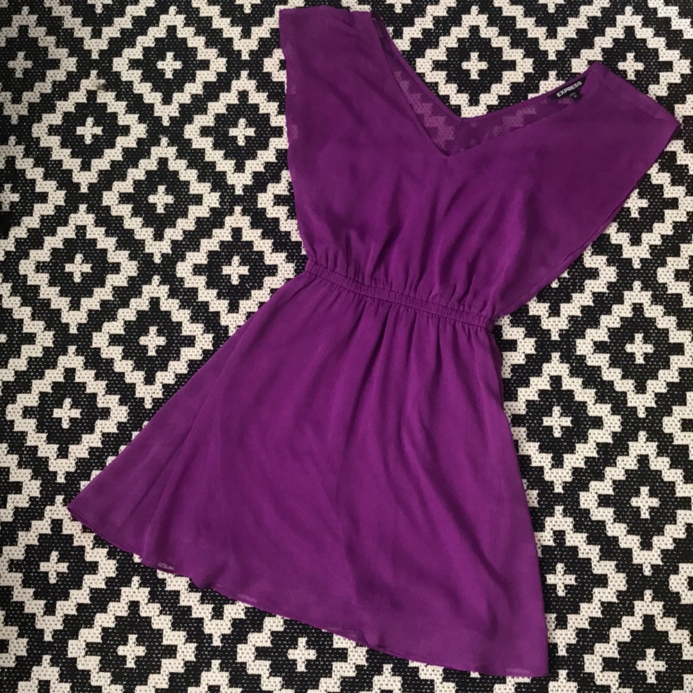 Purple dress